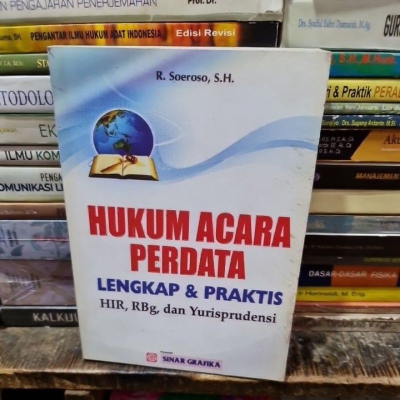 Hukum Acara Perdata  Lengkap & Praktis HIR, RBG, dan Yurisprudensi