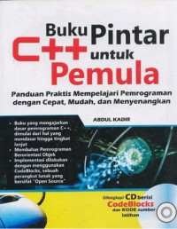 Buku Pintar C + + untuk Pemula