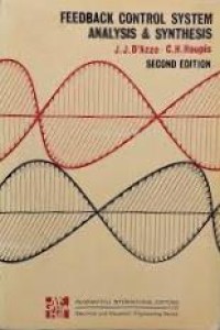 Feedback Control System Analysis & Synthesis Second Edition